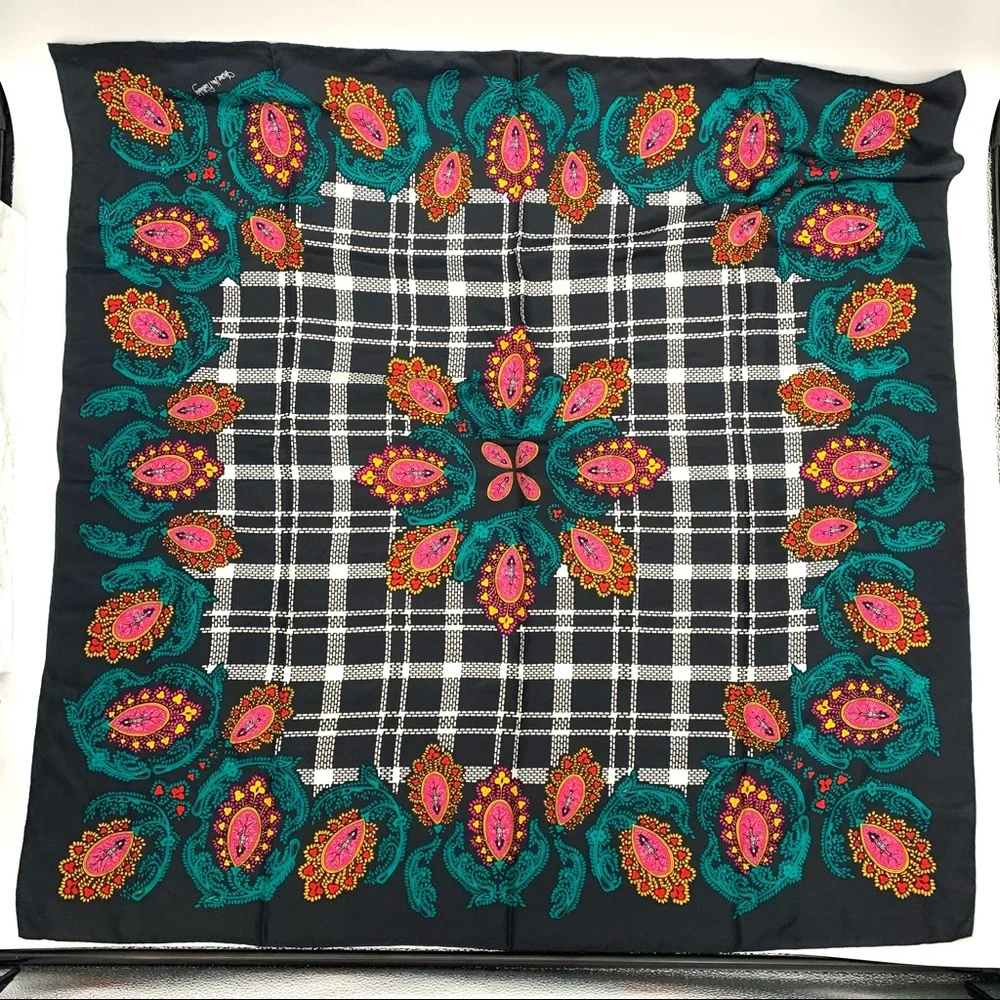 Diane Von Furstenberg Oversized Silk Scarf